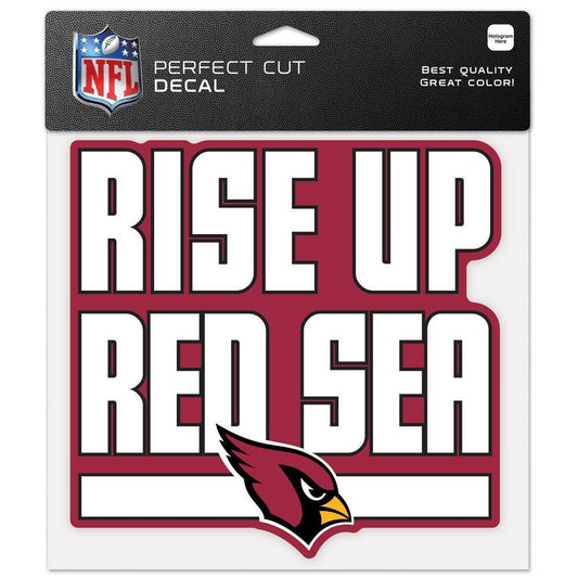 Arizona Cardinals Decal 8x8 Perfect Cut Color Slogan - ToylandEU