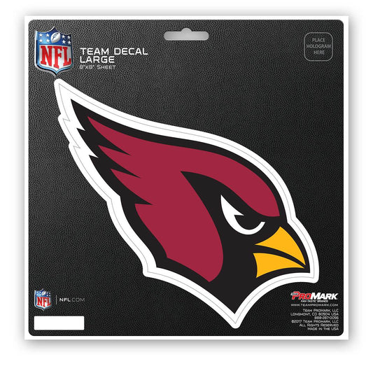 Arizona Cardinals Die Cut Decal 8x8 Premium UV Laminated - ToylandEU