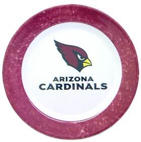 Arizona Cardinals Dinner Plate Set 4 Piece Melamine - ToylandEU