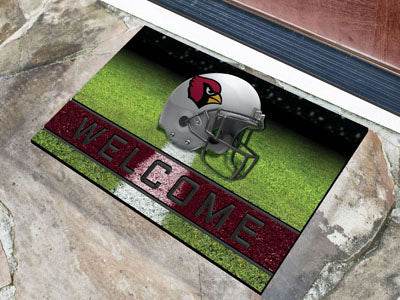 Arizona Cardinals Door Mat Welcome Crumb Rubber 18x30 - ToylandEU