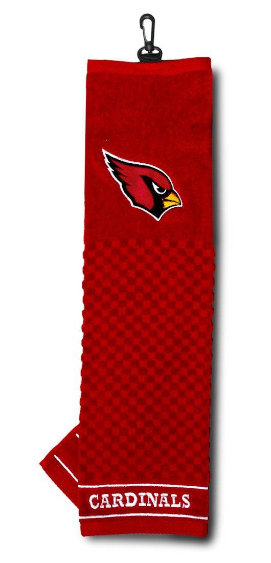 Arizona Cardinals Embroidered Golf Towel 16x22 Tri Fold - ToylandEU