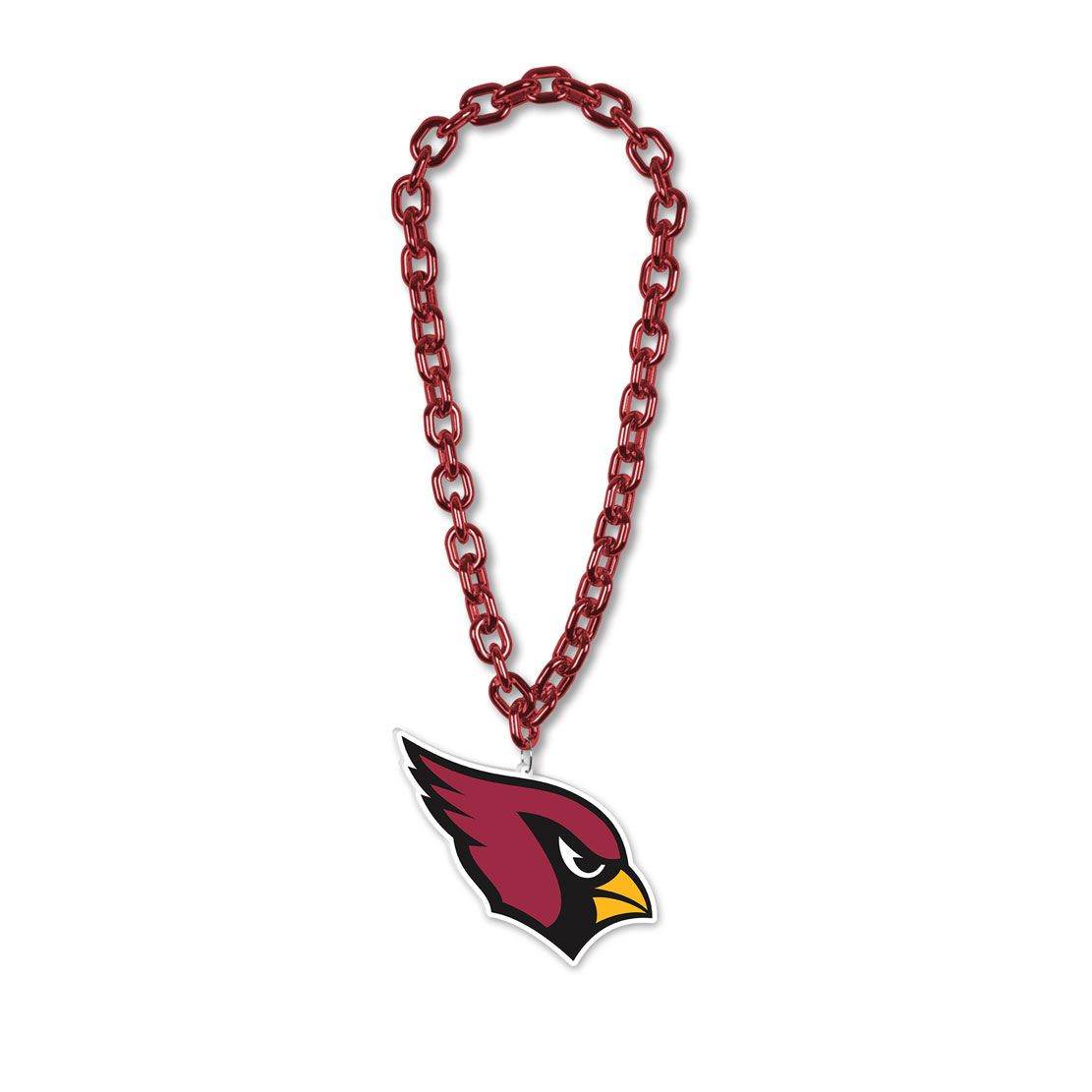 Arizona Cardinals Foam Logo Necklace With 38 Inch Chain - ToylandEU
