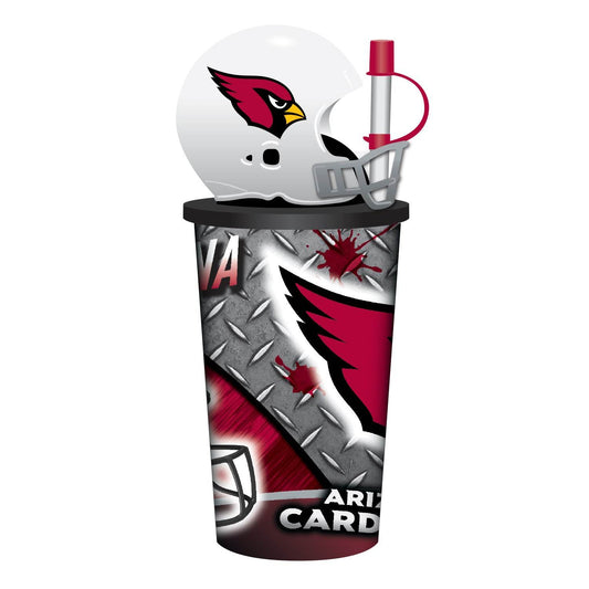Arizona Cardinals Helmet Cup 32oz Plastic With Straw - ToylandEU