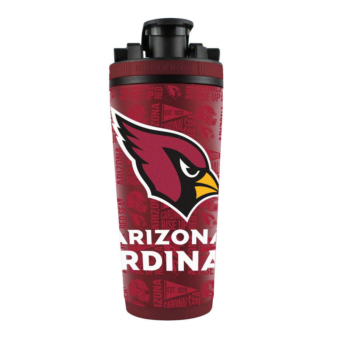 Arizona Cardinals Ice Shaker 26oz Stainless Steel Bottle - ToylandEU