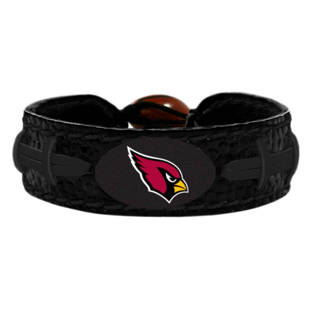 Arizona Cardinals Leather Bracelet Black Football Official - ToylandEU