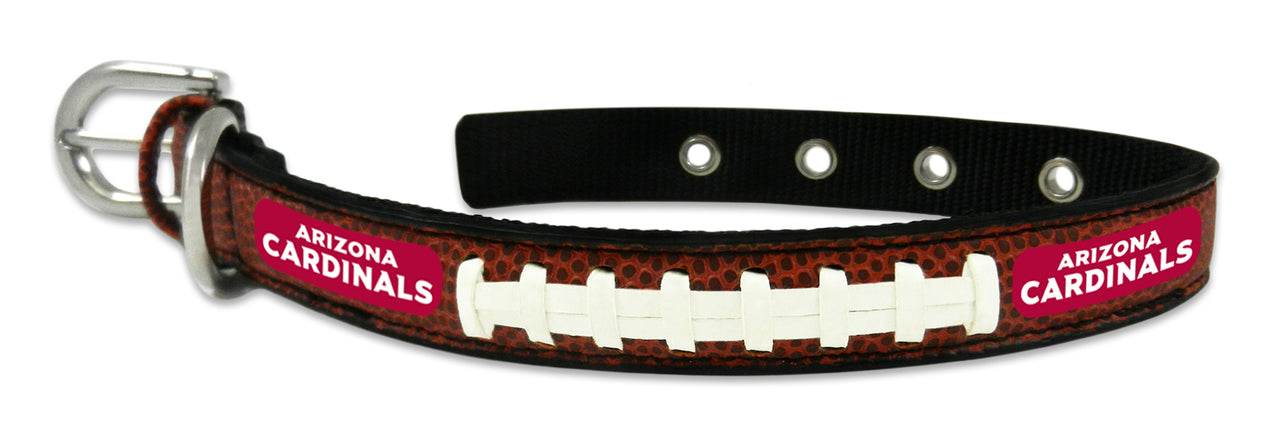 Arizona Cardinals Leather Football Pet Collar Size Small - ToylandEU