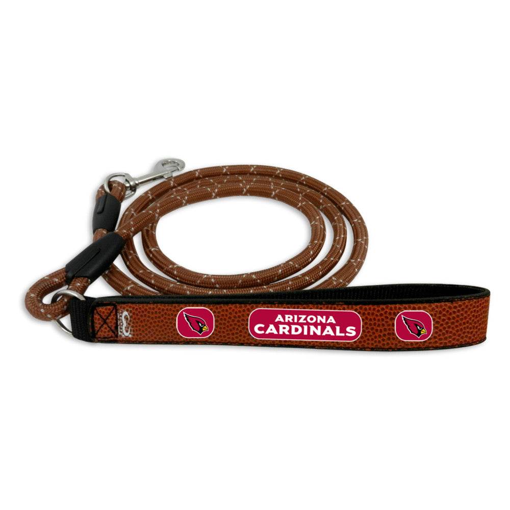 Arizona Cardinals Leather Frozen Rope Football Leash Large - ToylandEU