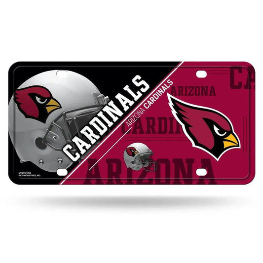  Arizona Cardinals License Plate Aluminum 6x12 Standard Size -  ToylandEU™