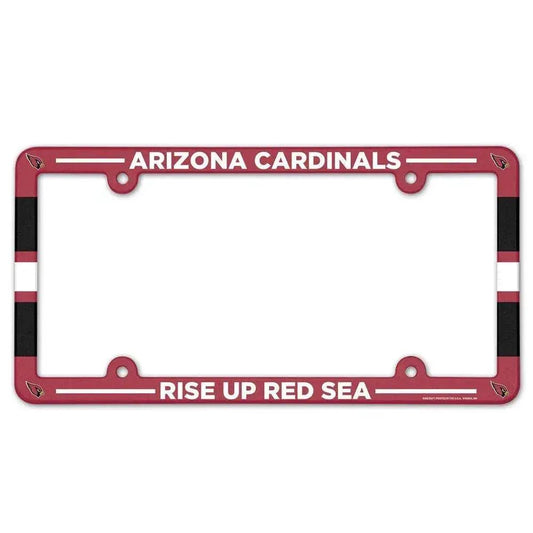  Arizona Cardinals License Plate Frame Plastic Full Color Style -  ToylandEU™