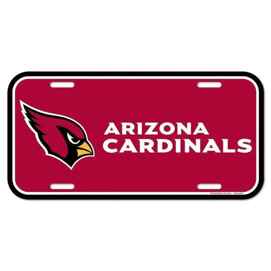  Arizona Cardinals License Plate Plastic -  ToylandEU™