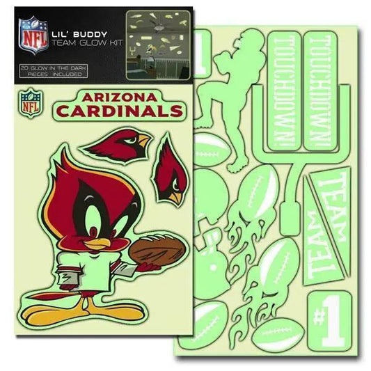  Arizona Cardinals Lil Buddy Glow In The Dark Decal Kit -  ToylandEU™