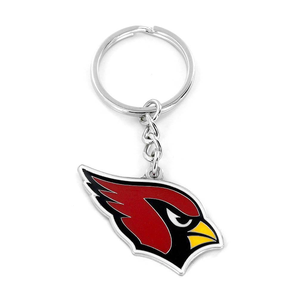 Arizona Cardinals Logo Keychain Metal With Split Ring - ToylandEU