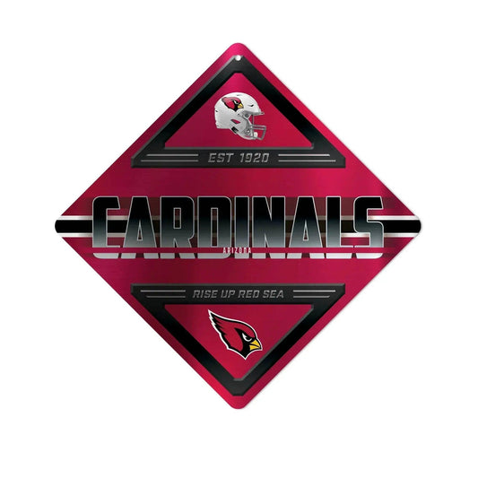  Arizona Cardinals Metal Diamond Sign by Rico Industries -  ToylandEU™
