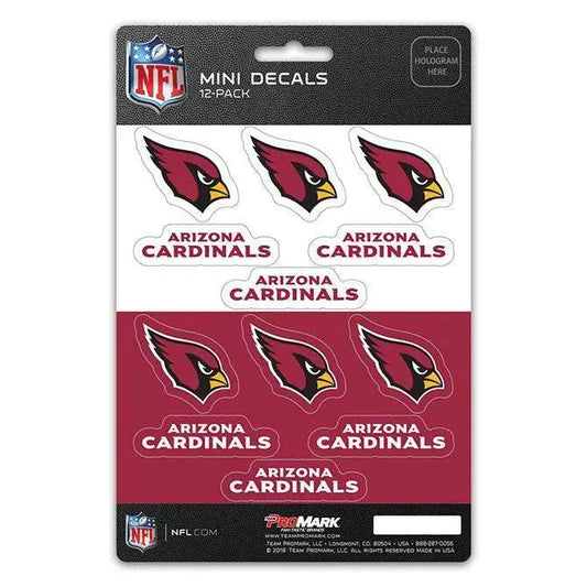  Arizona Cardinals Mini Decal Set 12 Pack Premium UV Vinyl -  ToylandEU™