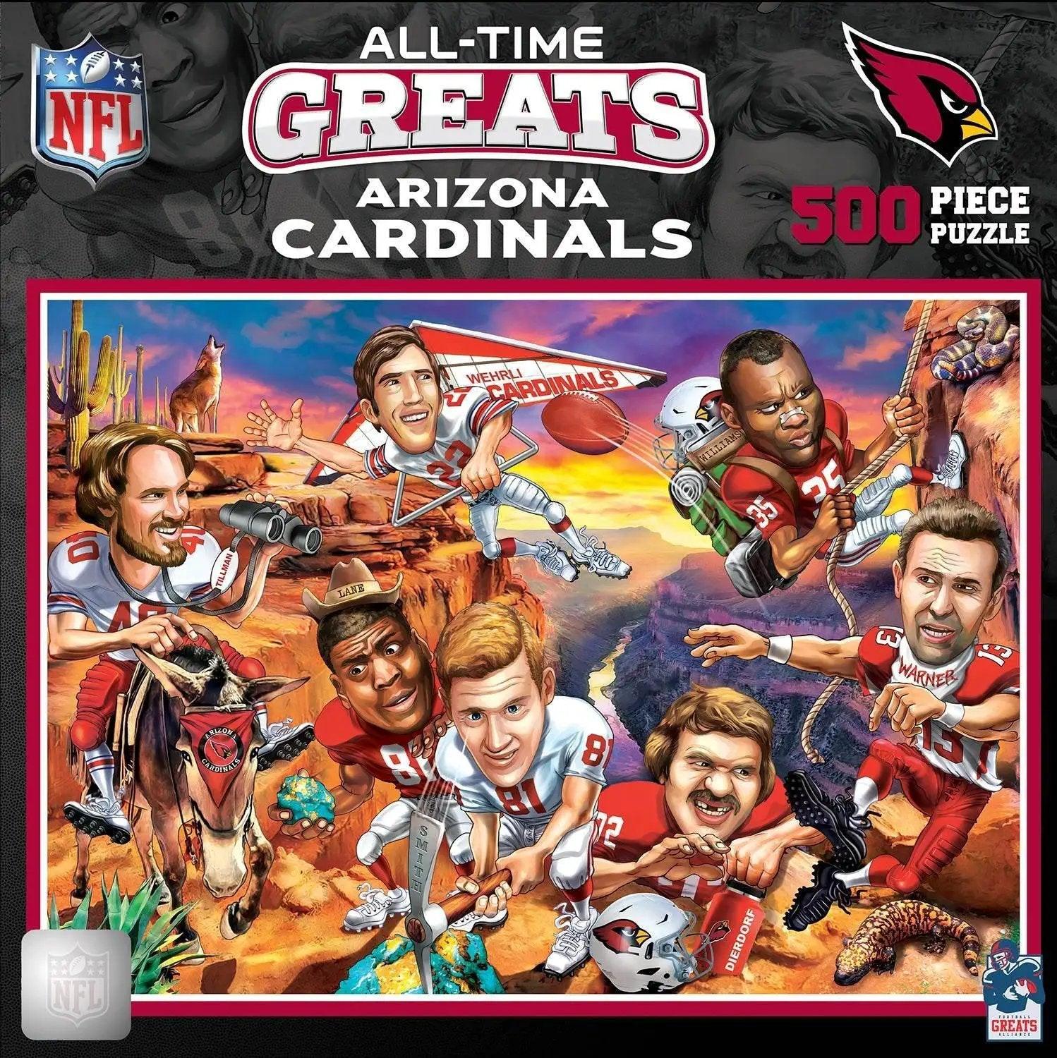  Arizona Cardinals NFL Puzzle 500 Piece All Time Greats -  ToylandEU™