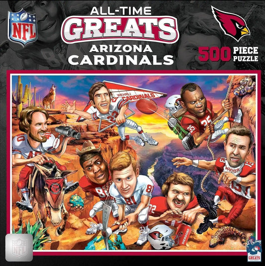 Arizona Cardinals NFL Puzzle 500 Piece All Time Greats -  ToylandEU™