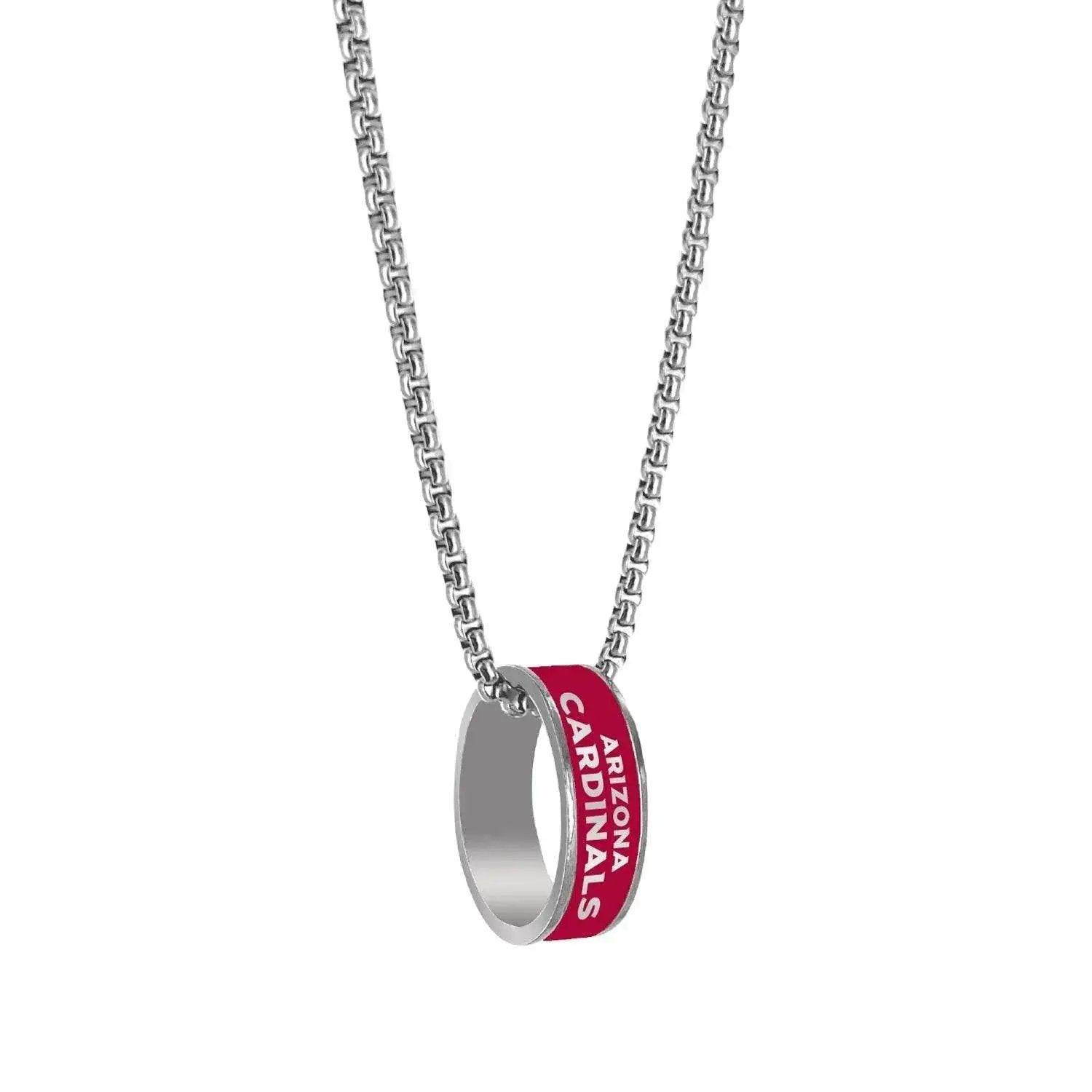 Arizona Cardinals Necklace Ring Silver Fashion Jewelry -  ToylandEU™