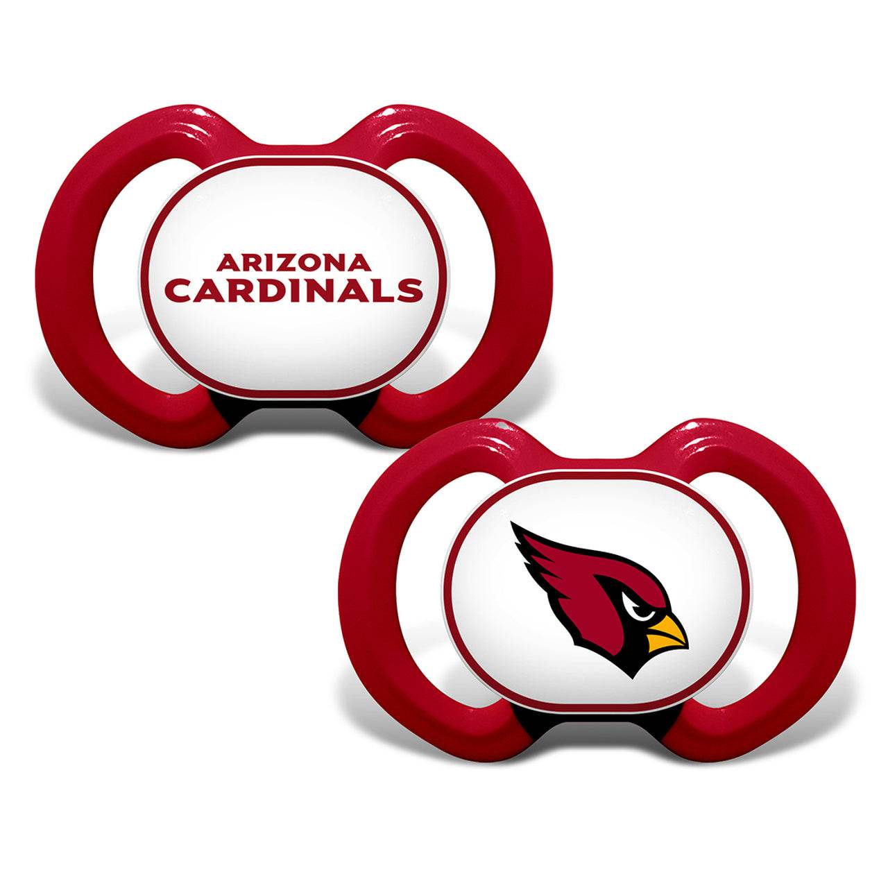 Arizona Cardinals Pacifier 2 Pack Alternate Design Edition - ToylandEU