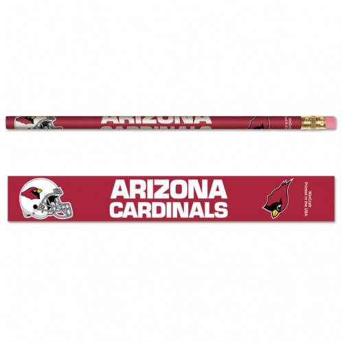 Arizona Cardinals Pencils 6 Pack NFL Team Supplies Set - ToylandEU