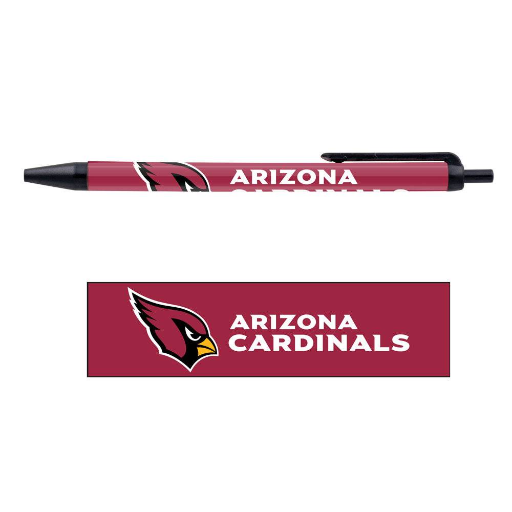 Arizona Cardinals Pens 5 Pack Black Ink Office Supplies - ToylandEU
