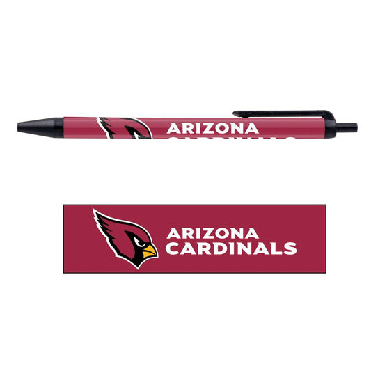 Arizona Cardinals Pens 5 Pack Black Ink Office Supplies - ToylandEU