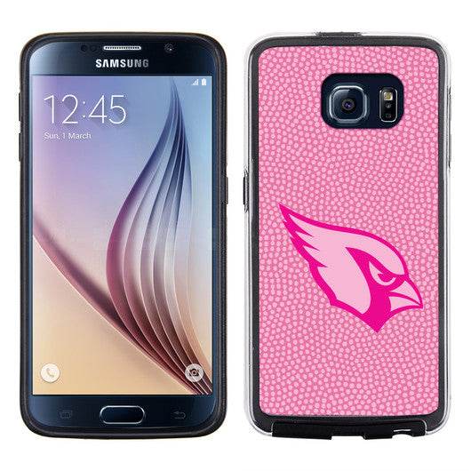 Arizona Cardinals Pink Pebble Grain Case For Samsung S6 - ToylandEU