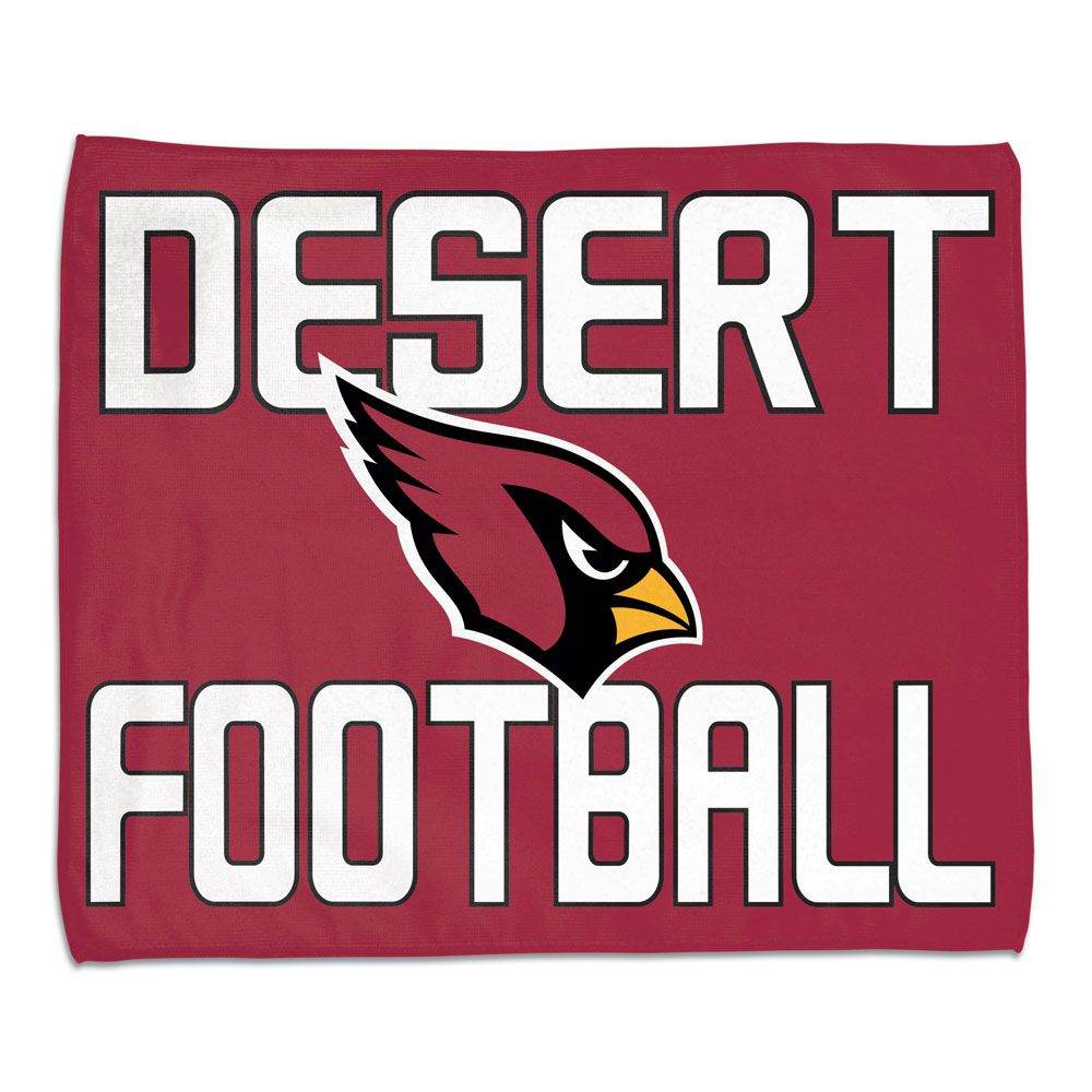 Arizona Cardinals Rally Towel 15x18 Full Color Official - ToylandEU