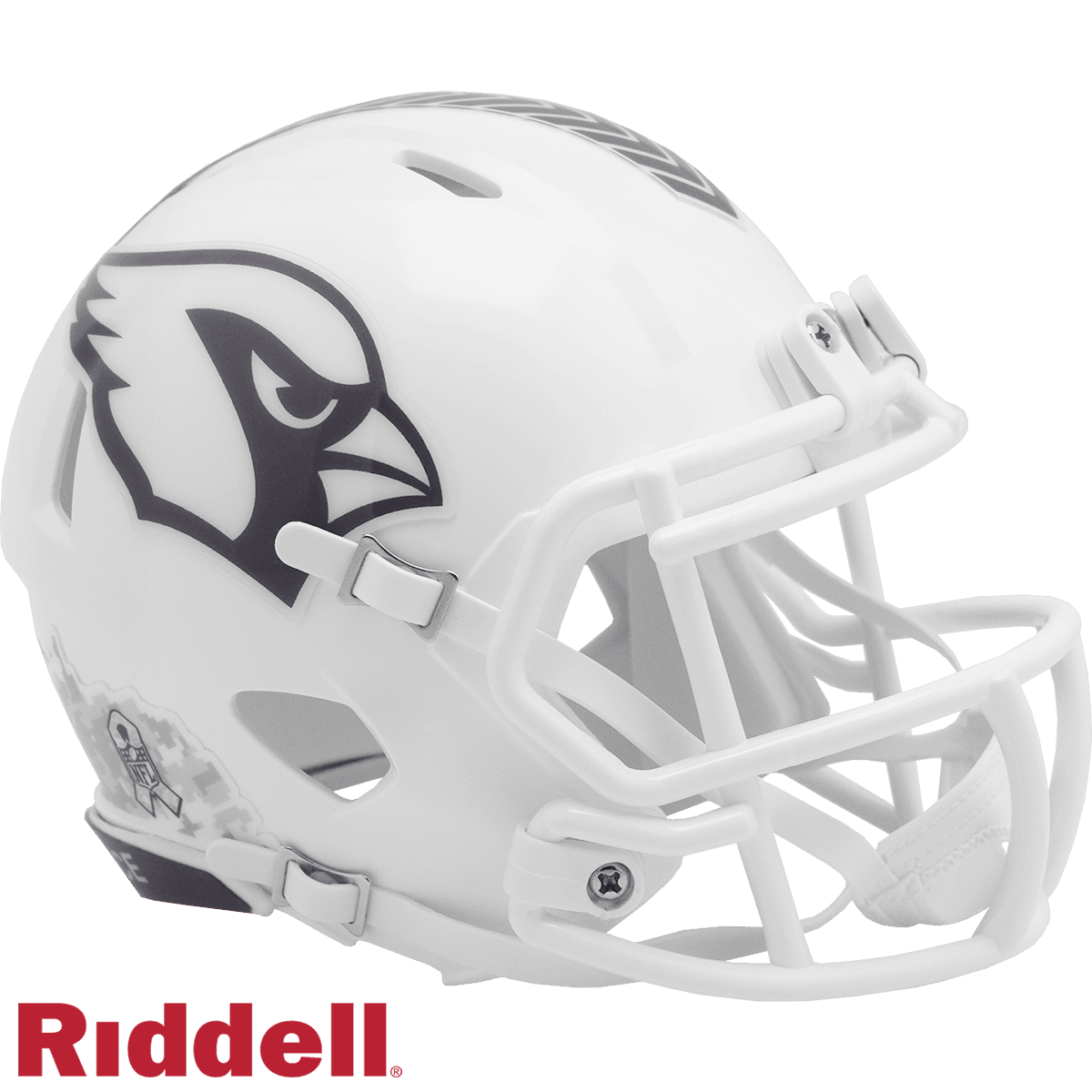 Arizona Cardinals Riddell Mini Speed Helmet Salute Service - ToylandEU