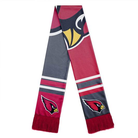 Arizona Cardinals Scarf Colorblock With Big Logo Design - ToylandEU