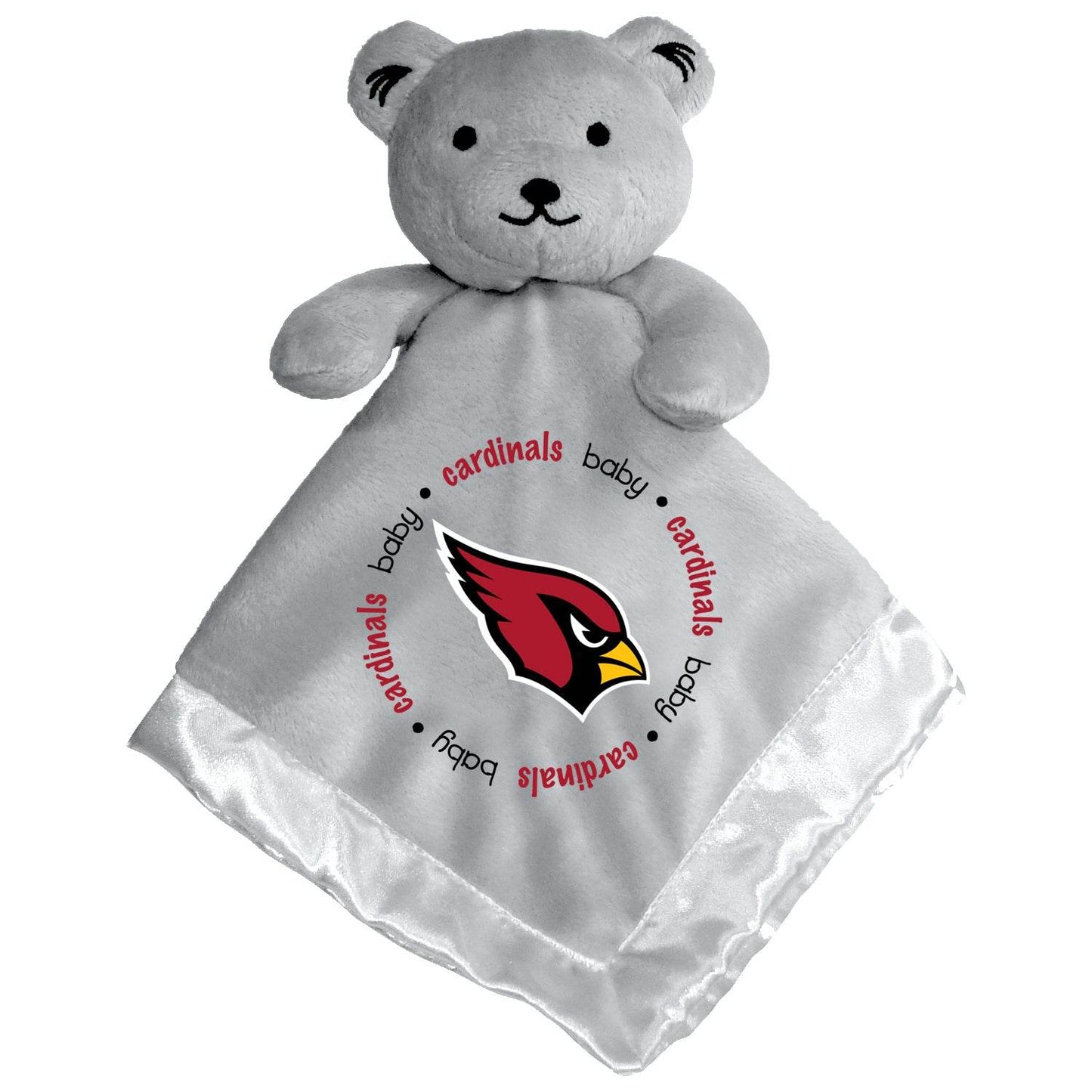 Arizona Cardinals Security Plush Bear Gray Satin Lining - ToylandEU