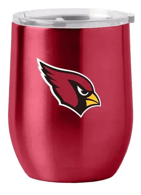  Arizona Cardinals Travel Tumbler 16 Oz Steel Curved -  ToylandEU™