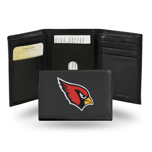 Arizona Cardinals Wallet Trifold Leather Embroidered - ToylandEU