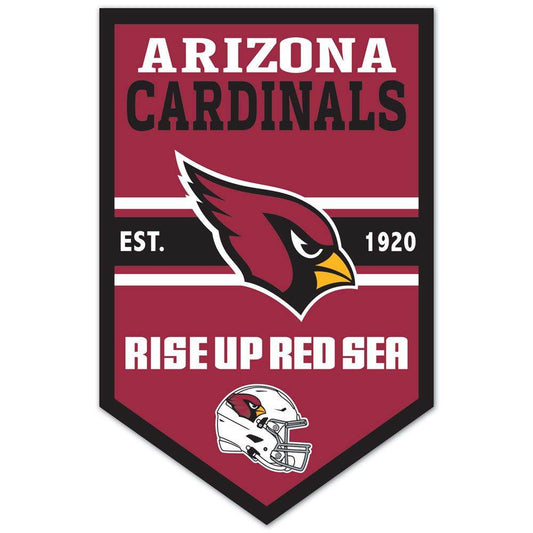 Arizona Cardinals Wood Sign 11x17 Chevron Home Decor - ToylandEU