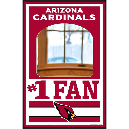  Arizona Cardinals Wood Sign 11x17 Wall Mirror Decor -  ToylandEU™