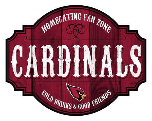 Arizona Cardinals Wood Sign 12 Inch Homegating Tavern - ToylandEU