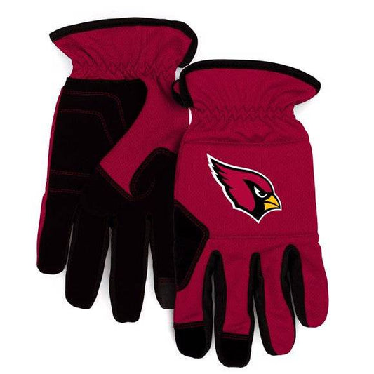 Arizona Cardinals Work Gloves Padded For Secure Grip - ToylandEU