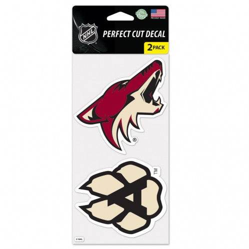 Arizona Coyotes 4x4 Vinyl Decal Sticker Kit Set Of Two - ToylandEU