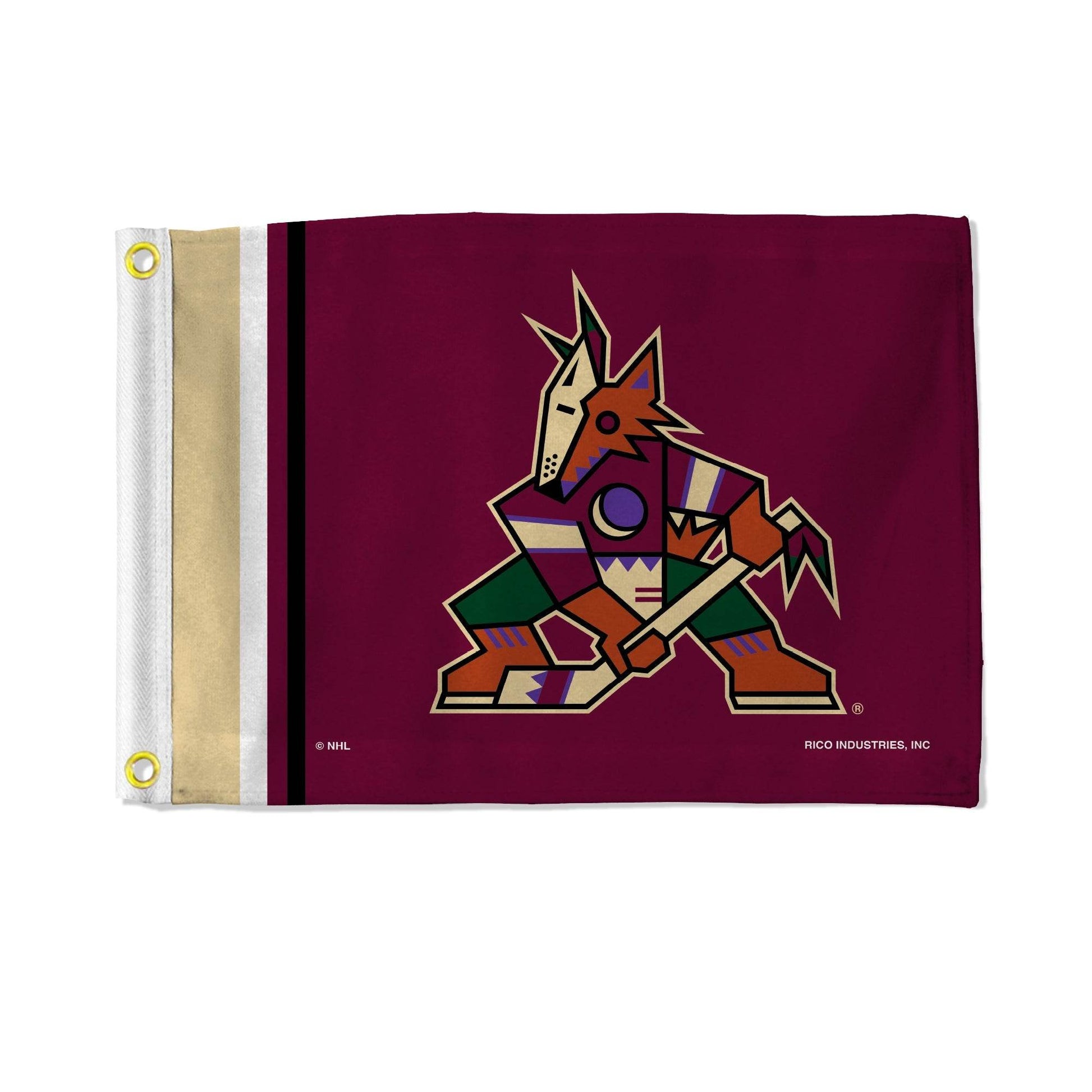 Arizona Coyotes Flag 12x17 Striped Utility Display - ToylandEU