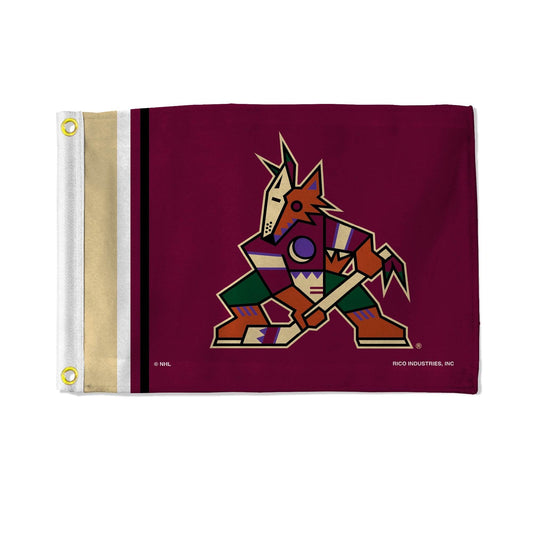 Arizona Coyotes Flag 12x17 Striped Utility Display - ToylandEU