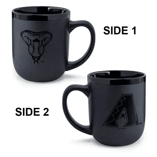  Arizona Diamondbacks 17oz Matte Black Ceramic Coffee Mug -  ToylandEU™