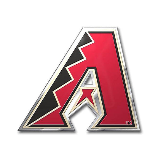 Arizona Diamondbacks Auto Emblem Aluminum Team Colors - ToylandEU