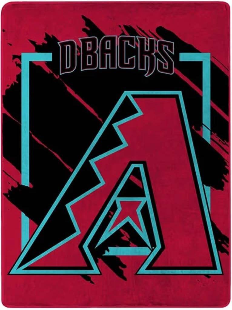 Arizona Diamondbacks Blanket 46x60 Micro Raschel Rolled - ToylandEU