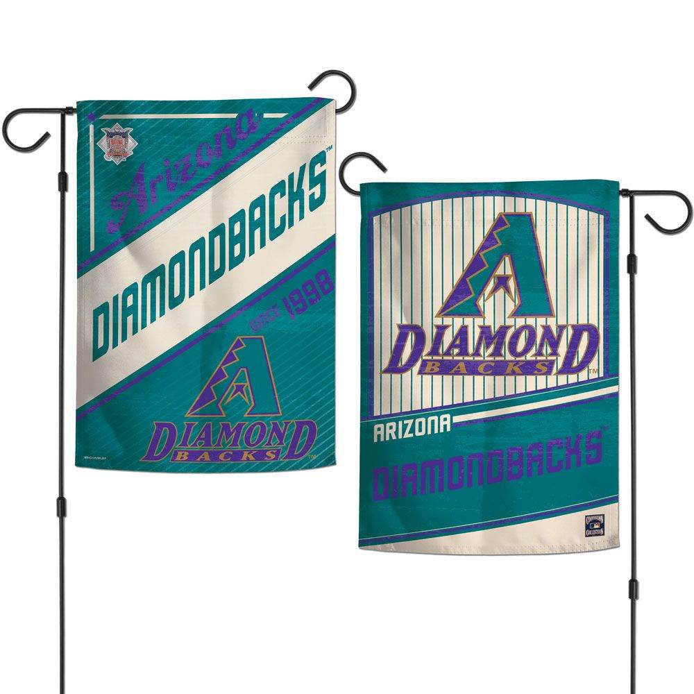 Arizona Diamondbacks Garden Flag 12x18 2 Sided Cooperstown - ToylandEU
