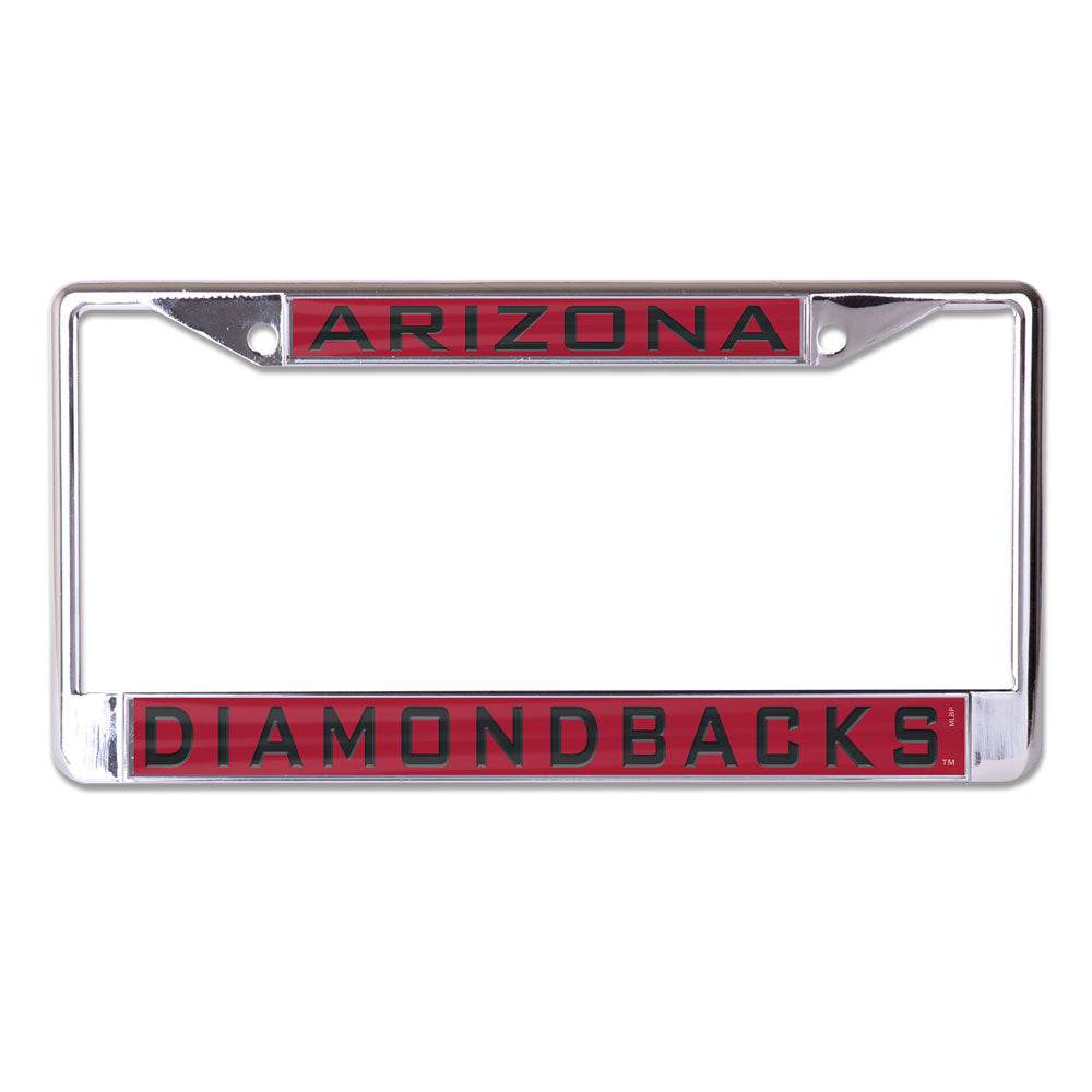 Arizona Diamondbacks Inlaid License Plate Frame Chrome - ToylandEU