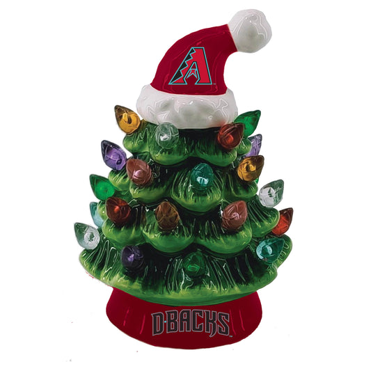 Arizona Diamondbacks LED Christmas Tree Tabletop Ornament - ToylandEU