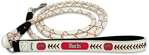 Arizona Diamondbacks Leather Frozen Rope Pet Leash Large - ToylandEU