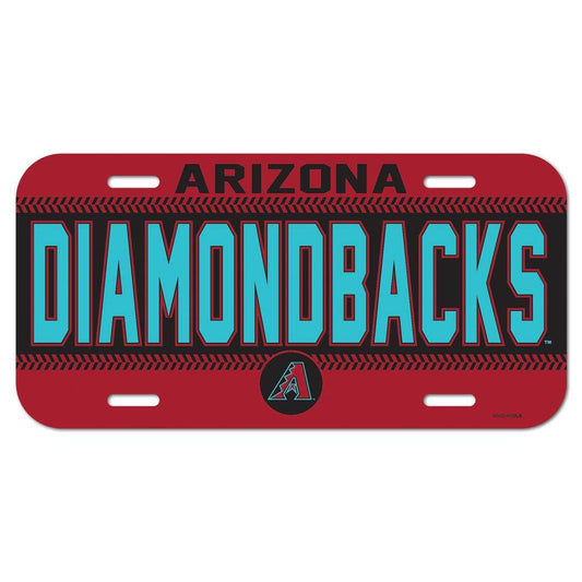 Arizona Diamondbacks License Plate Plastic - ToylandEU