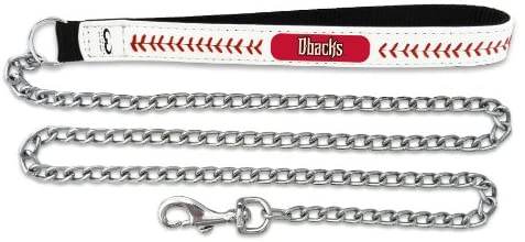 Arizona Diamondbacks Pet Leash Leather Chain Baseball Large - ToylandEU