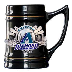 Arizona Diamondbacks Stein 18oz Black Collectible Mug - ToylandEU