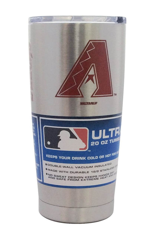 Arizona Diamondbacks Travel Tumbler 20oz Ultra Silver CO - ToylandEU